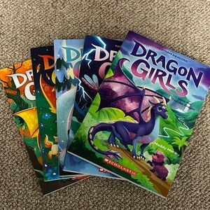 Scholastic Dragon Girls 🐉 Book Collection  13-18. Set of 5 books